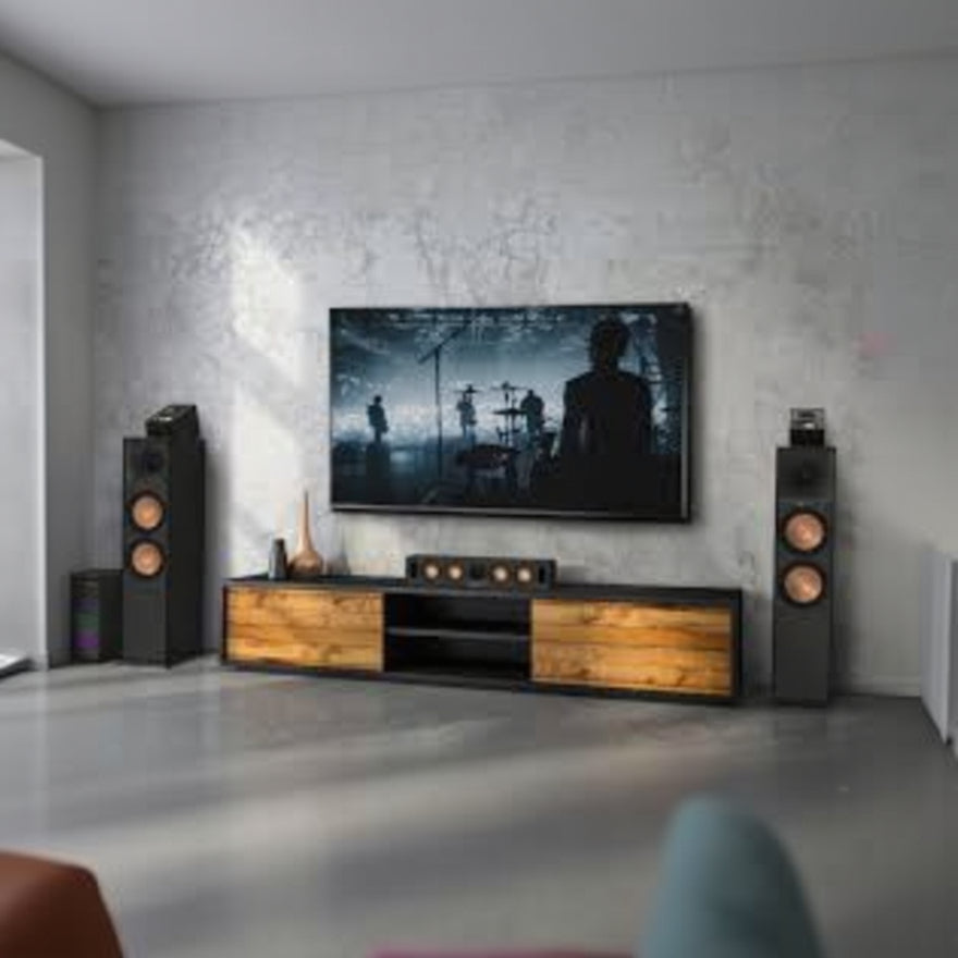 Klipsch R-800F Floorstanding Speaker | 98 dB Sensitivity | Dual 8” Woofers | Home Theatre Tower Speaker India