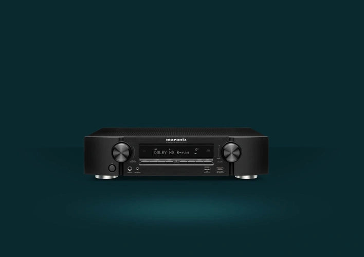 Marantz NR1510 Slimline 5.2 Channel AV Receiver Powered by HEOS™ with 50W, 4K and 6 HDMI Inputs