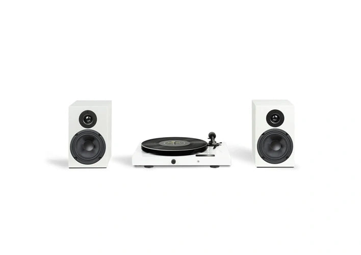 Pro-Ject Juke Box E1 HiFi Set Audiophile turntable system with speakers