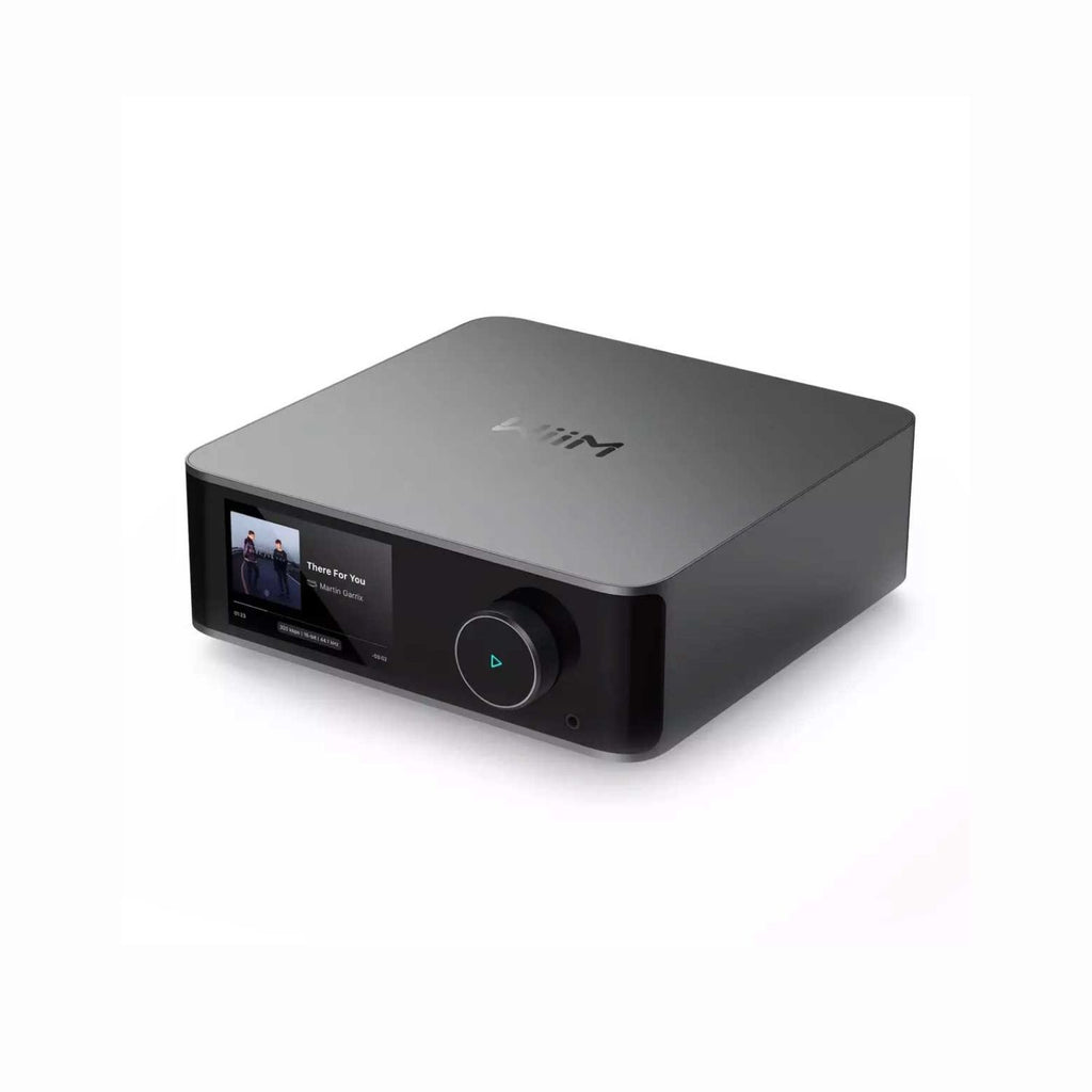 WiiM Amp Ultra Flagship Streaming Amplifier | 100W per Channel | 3.5” Touch Screen | ESS ES9039Q2M SABRE DAC